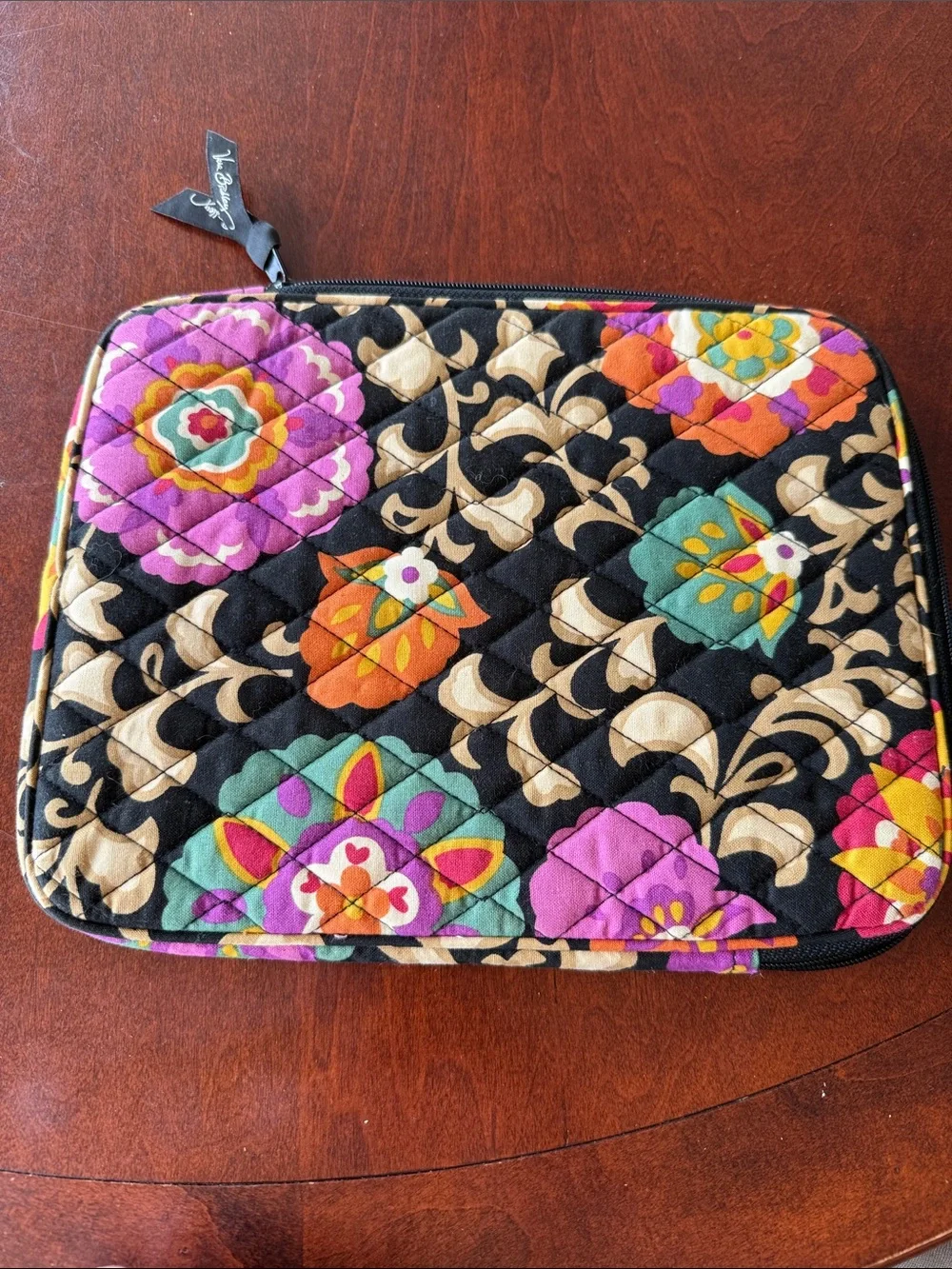 Vera Bradley ereader/Kindle case RETIRED Suzani pattern floral 100% Cotton